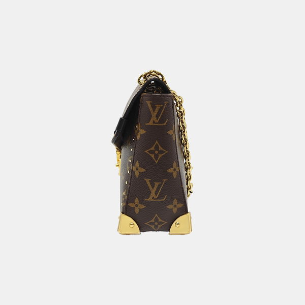 TRUNKIE Monogram Coated Canvas Brown
