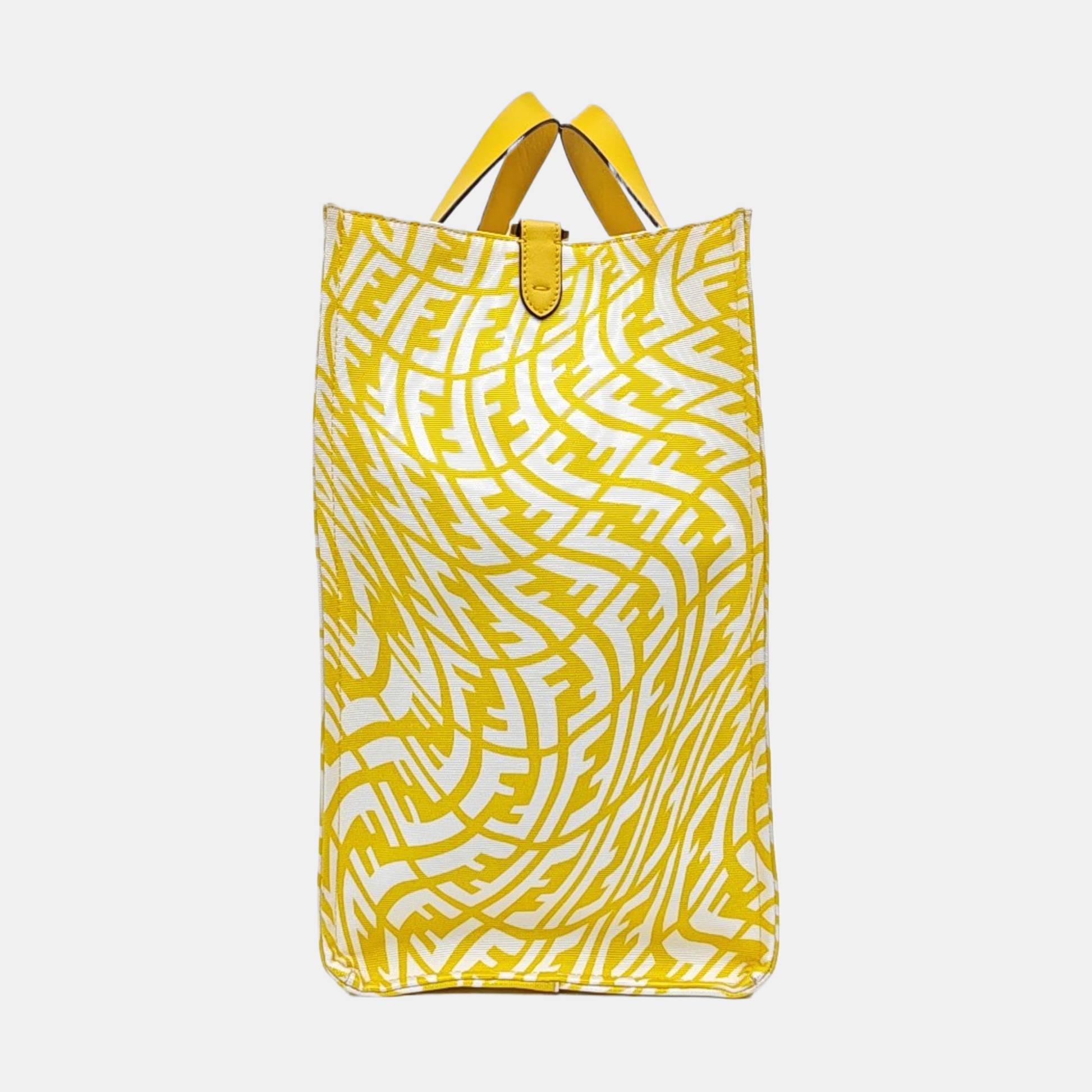 FF Vertigo Coated Canvas Yellow
