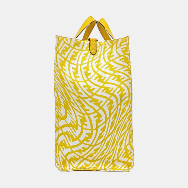 FF Vertigo Coated Canvas Yellow