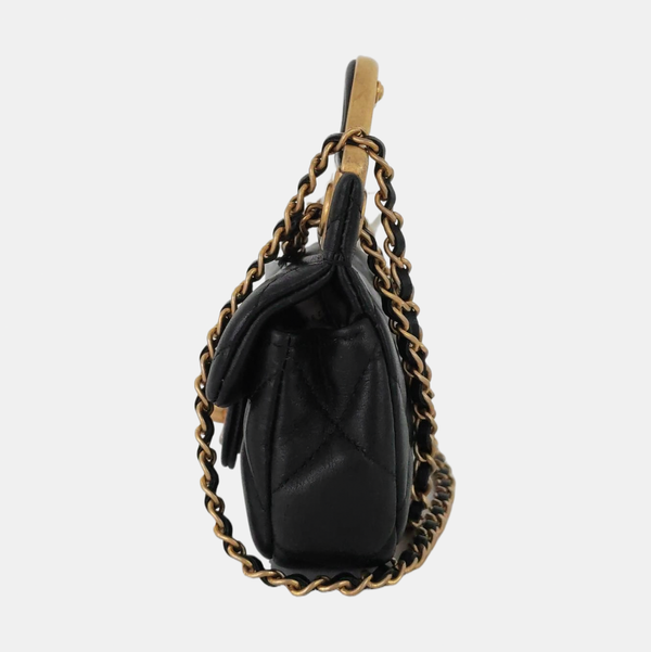 Quilted Calfskin Black