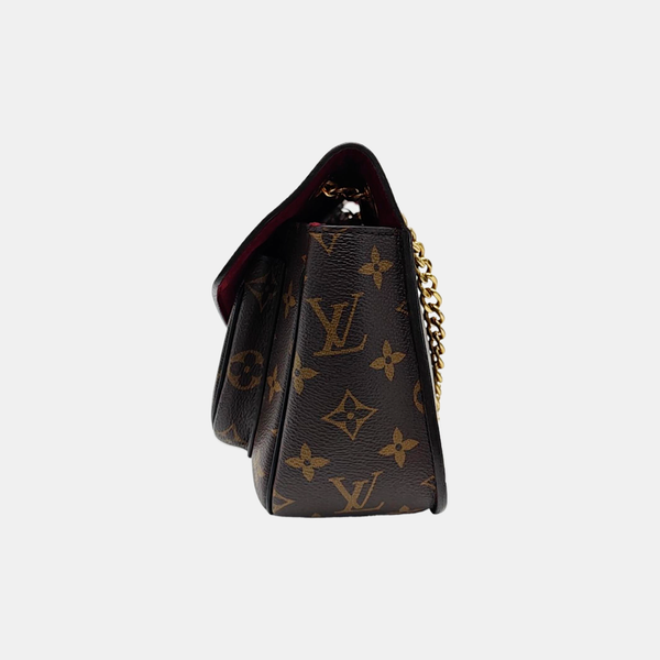 PASSY Monogram Coated Canvas Brown