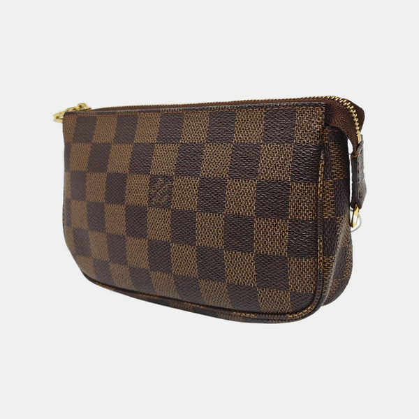 ACCESSOIRES MM Damier Ebene Coated Canvas Brown
