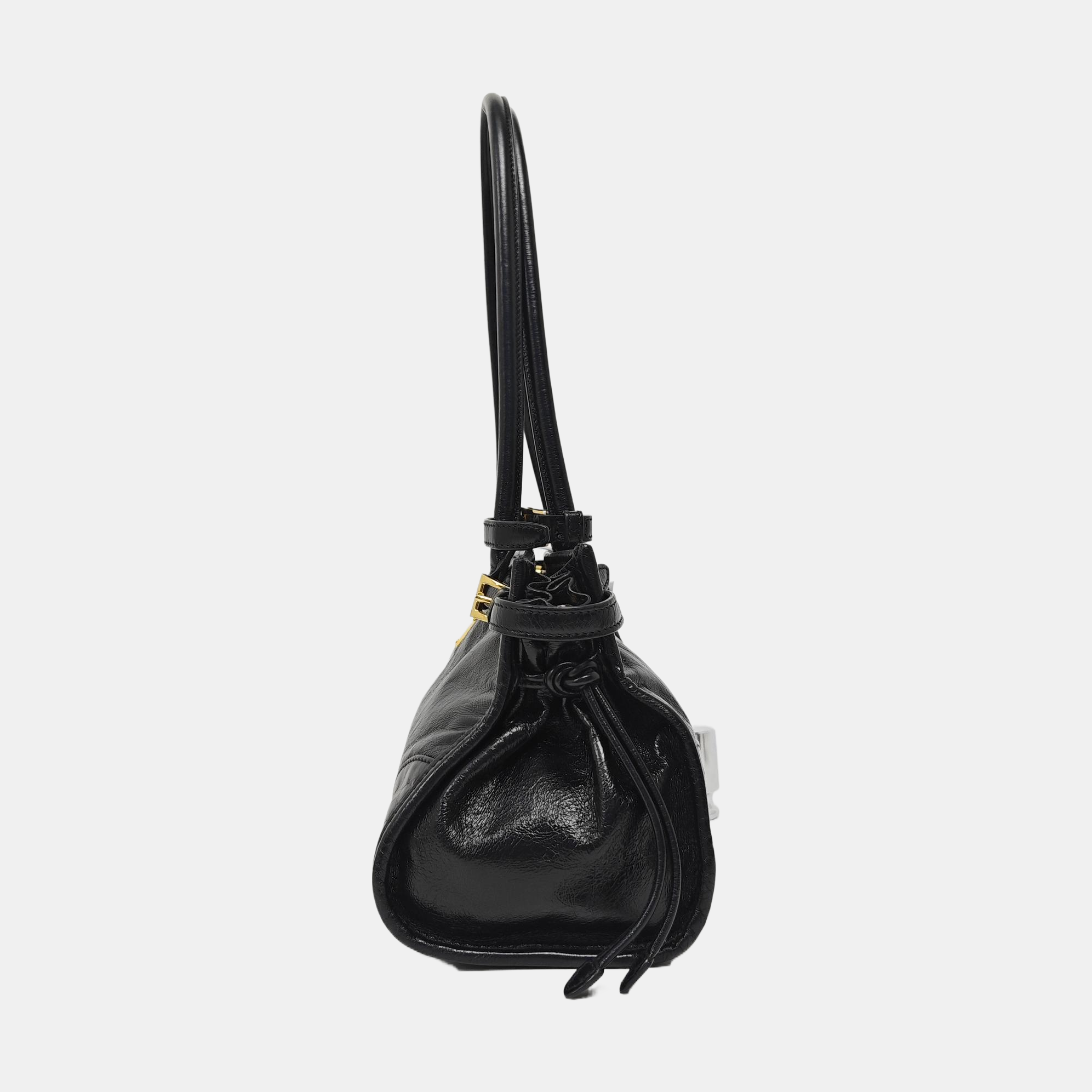 Bonnie Medium Calfskin Black