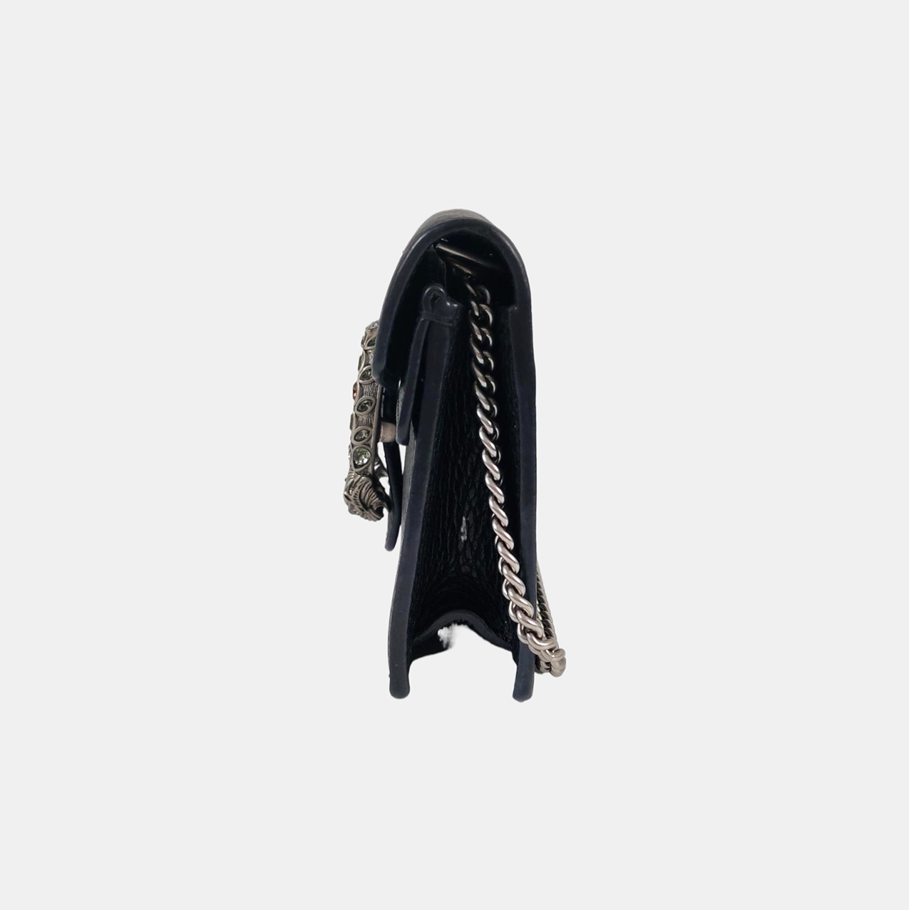Authenticated pre-owned  Dionysus Super Mini Calfskin Black - Crossbody Bag at Looply