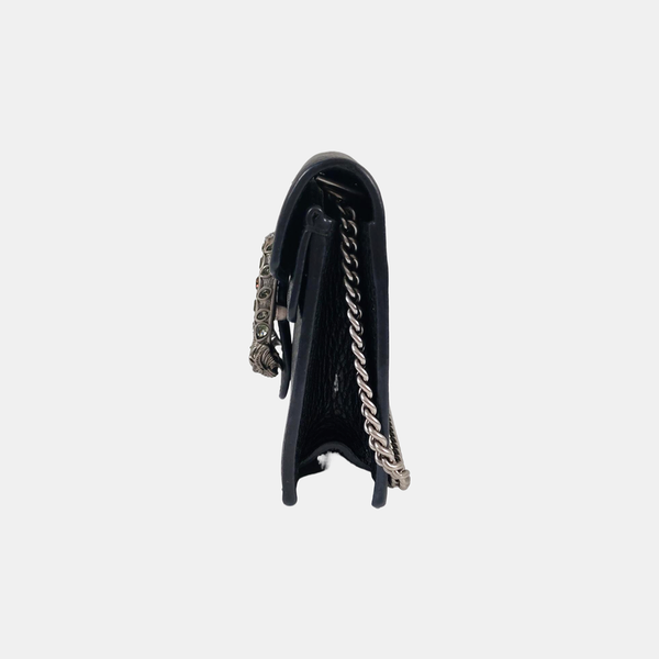 Authenticated pre-owned  Dionysus Super Mini Calfskin Black - Crossbody Bag at Looply