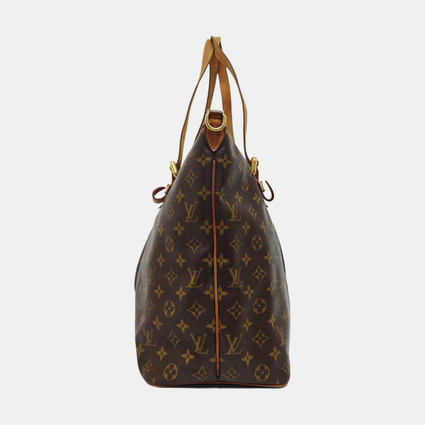 PALERMO GM Monogram Coated Canvas Brown