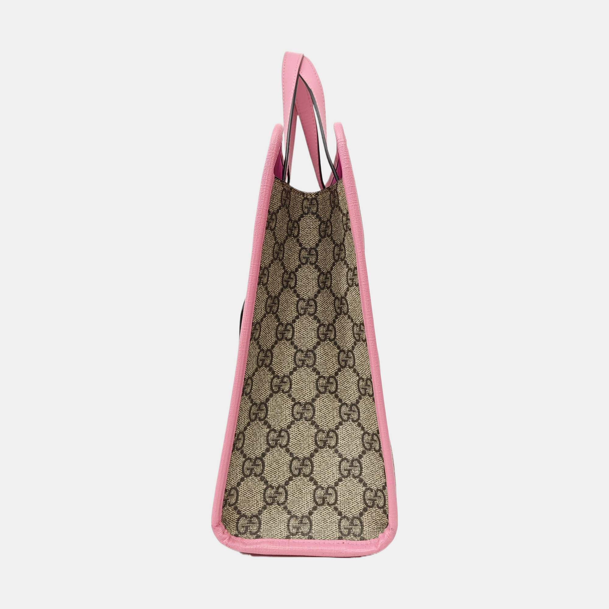 Children’s GG Bucket Monogram Coated Canvas Beige