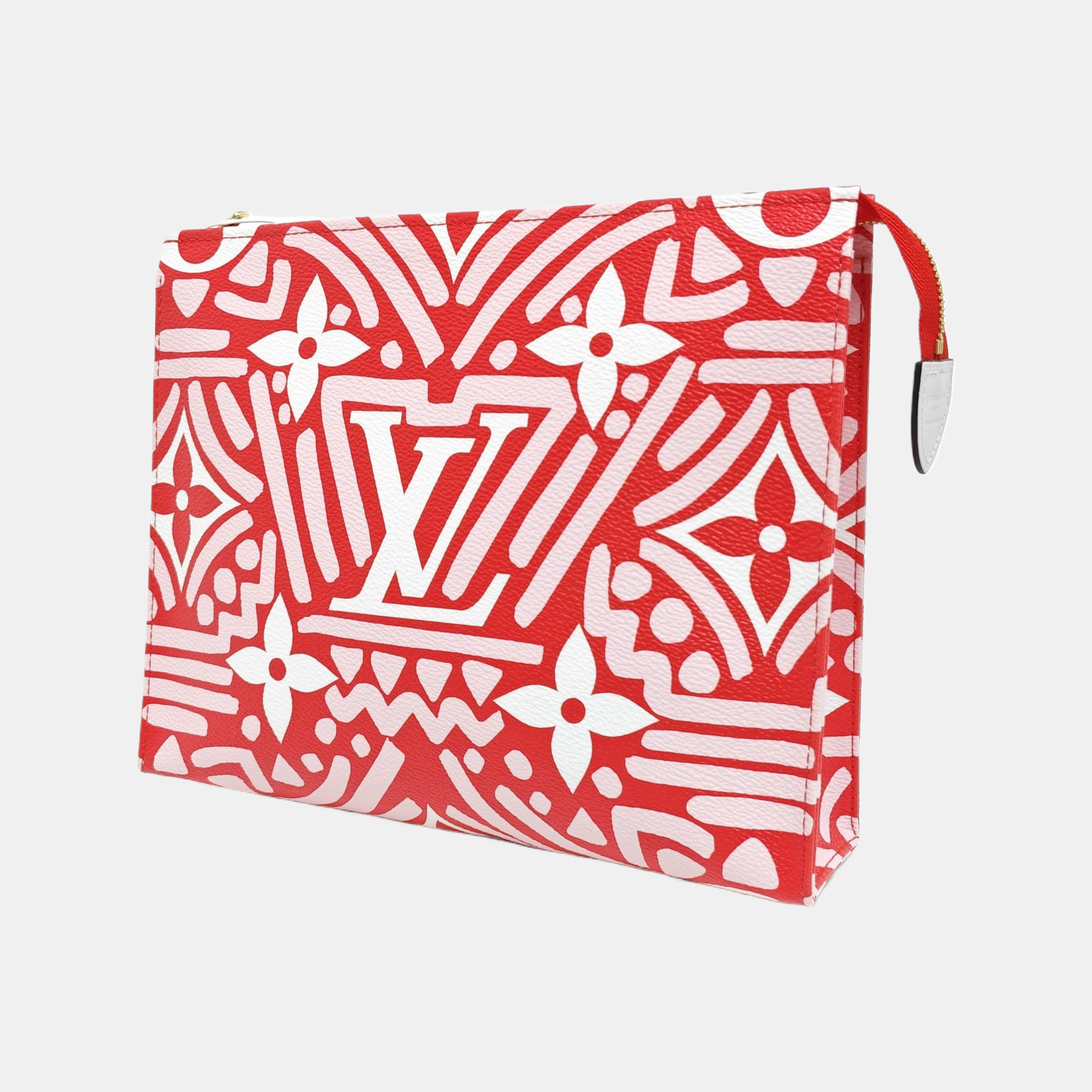 TOILET POCKET 26 Coated Canvas Red