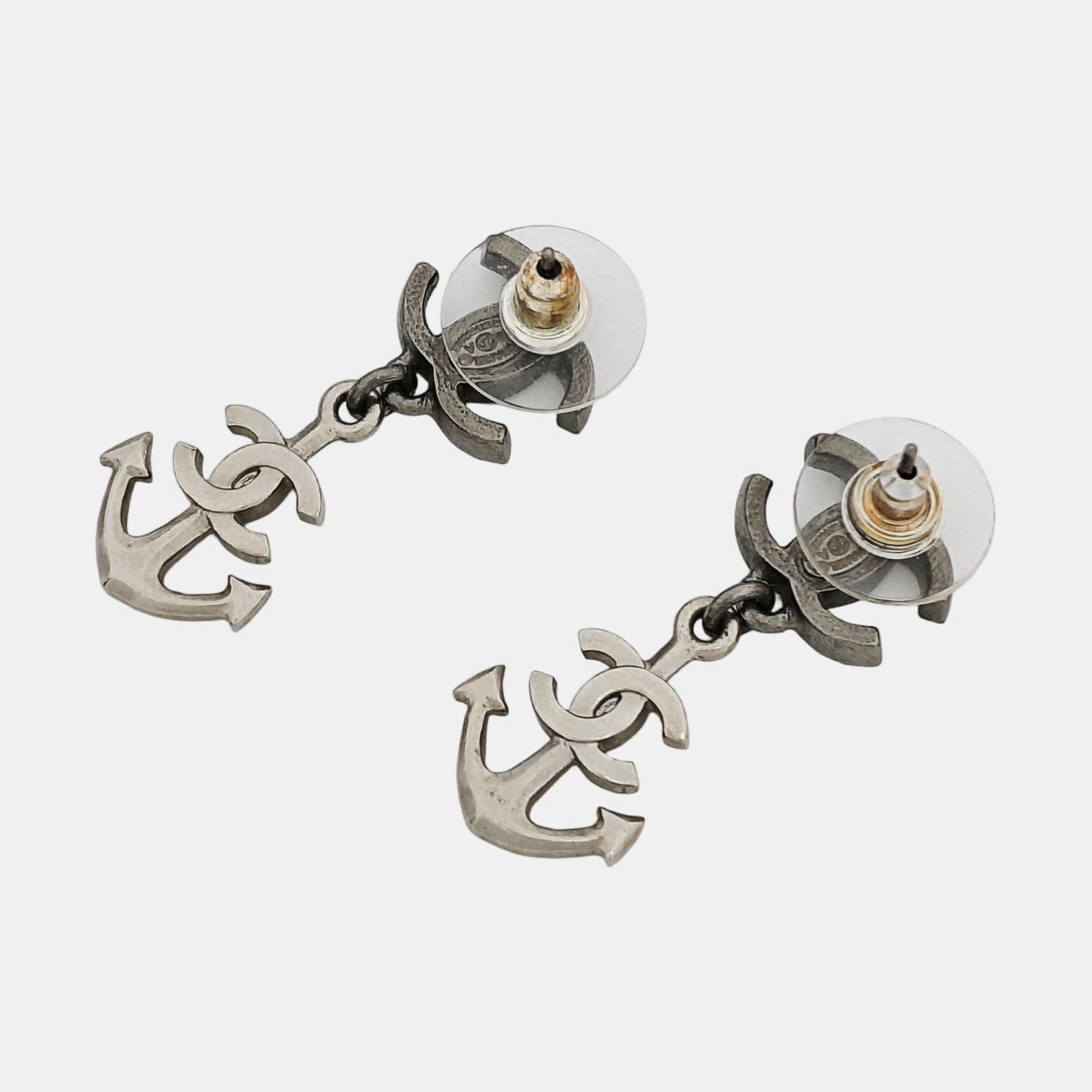 Metal Silver Stud Earrings