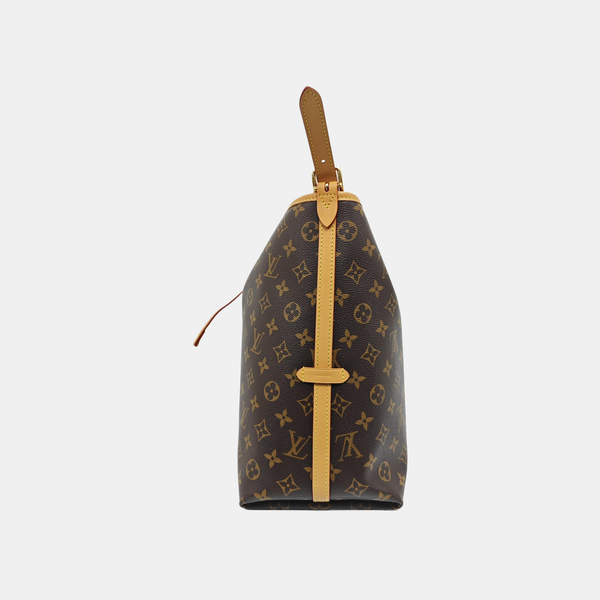 CARRYALL MM Monogram Coated Canvas Brown