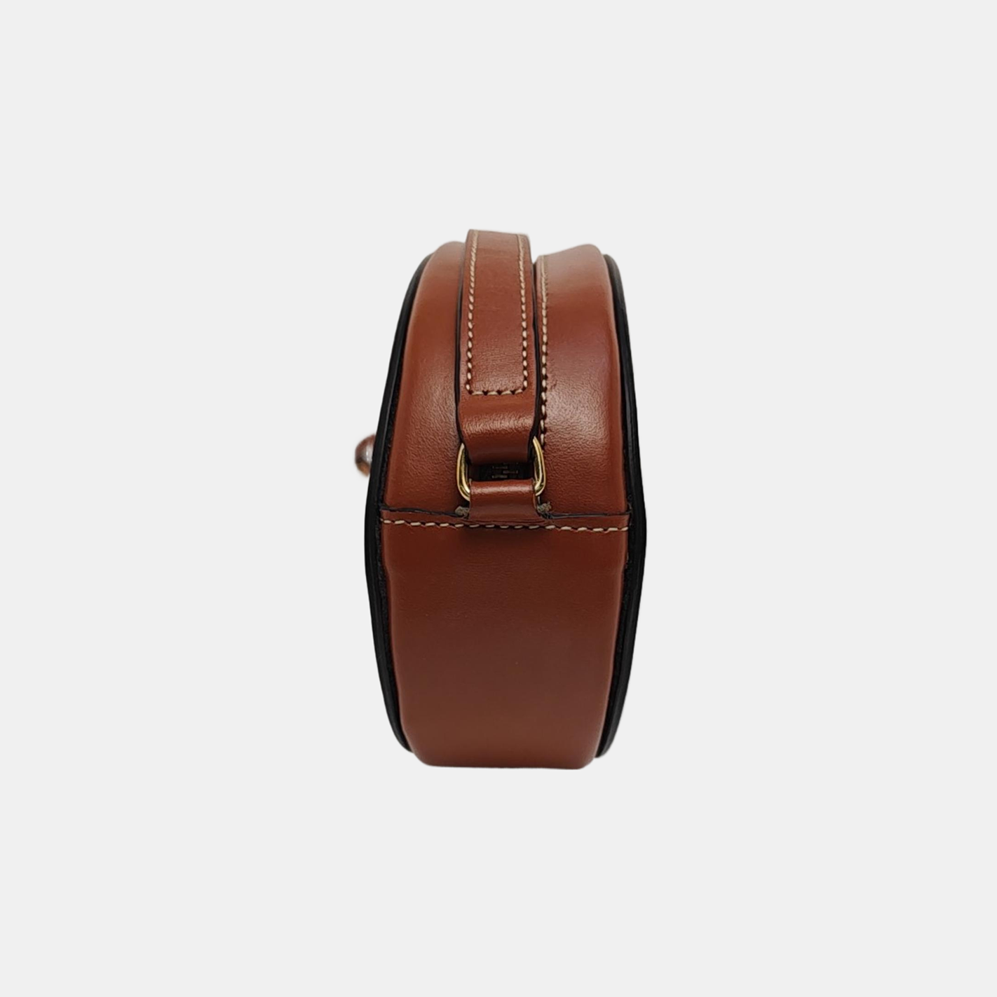 Authenticated pre-owned  TRIOMPHE Small Calfskin Brown - Shoulder Bag at Looply