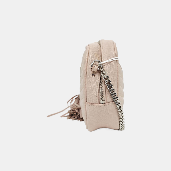 LOU Chevron Calfskin Pink
