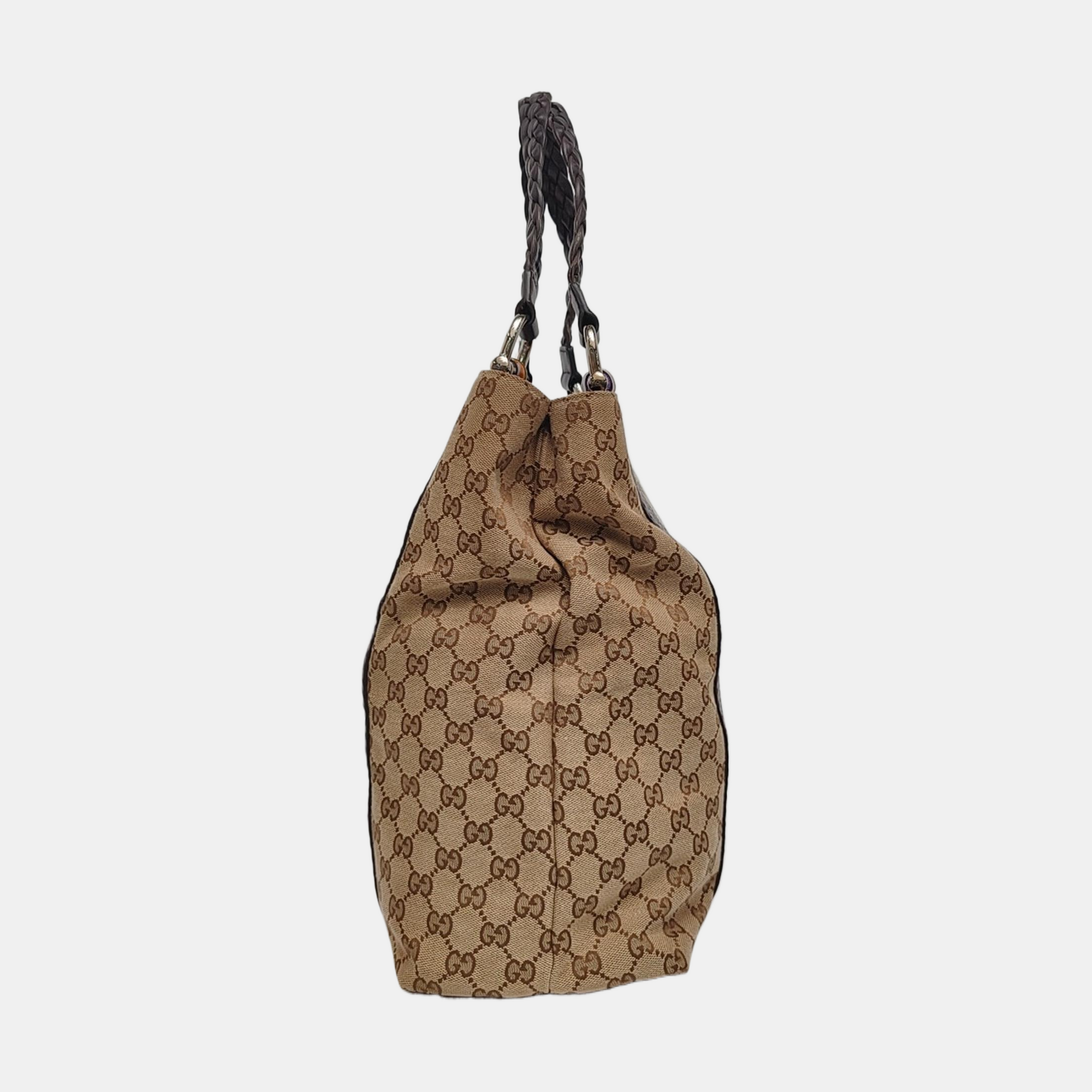 Authenticated pre-owned  Bamboo 1947 Monogram Canvas Beige - Tote Bag at Looply