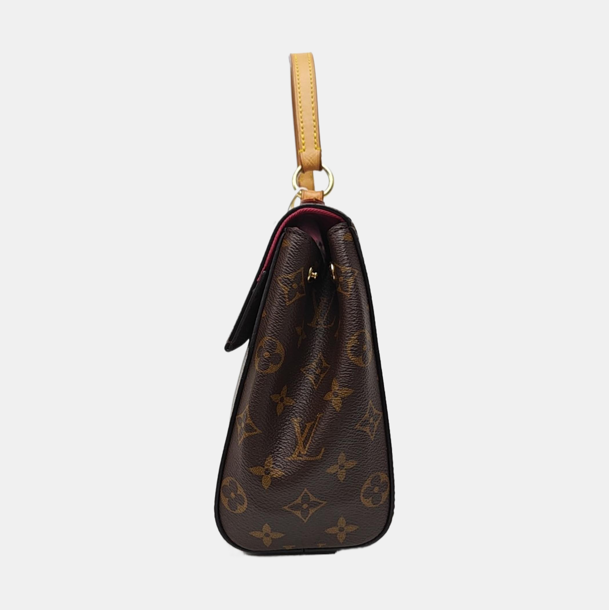 CLUNY PM Monogram Coated Canvas Brown