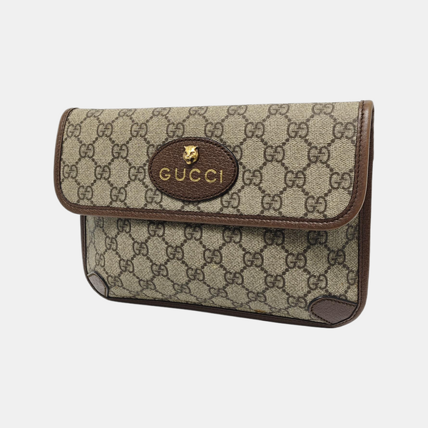Neo Vintage Monogram Coated Canvas Beige