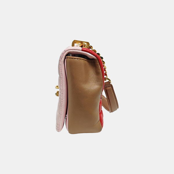 Lola Small Quilted Lambskin Multicolor
