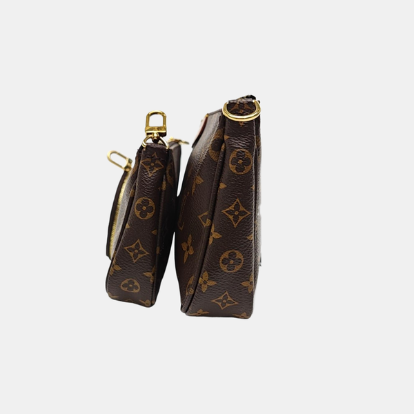 MULTI Monogram Coated Canvas Brown