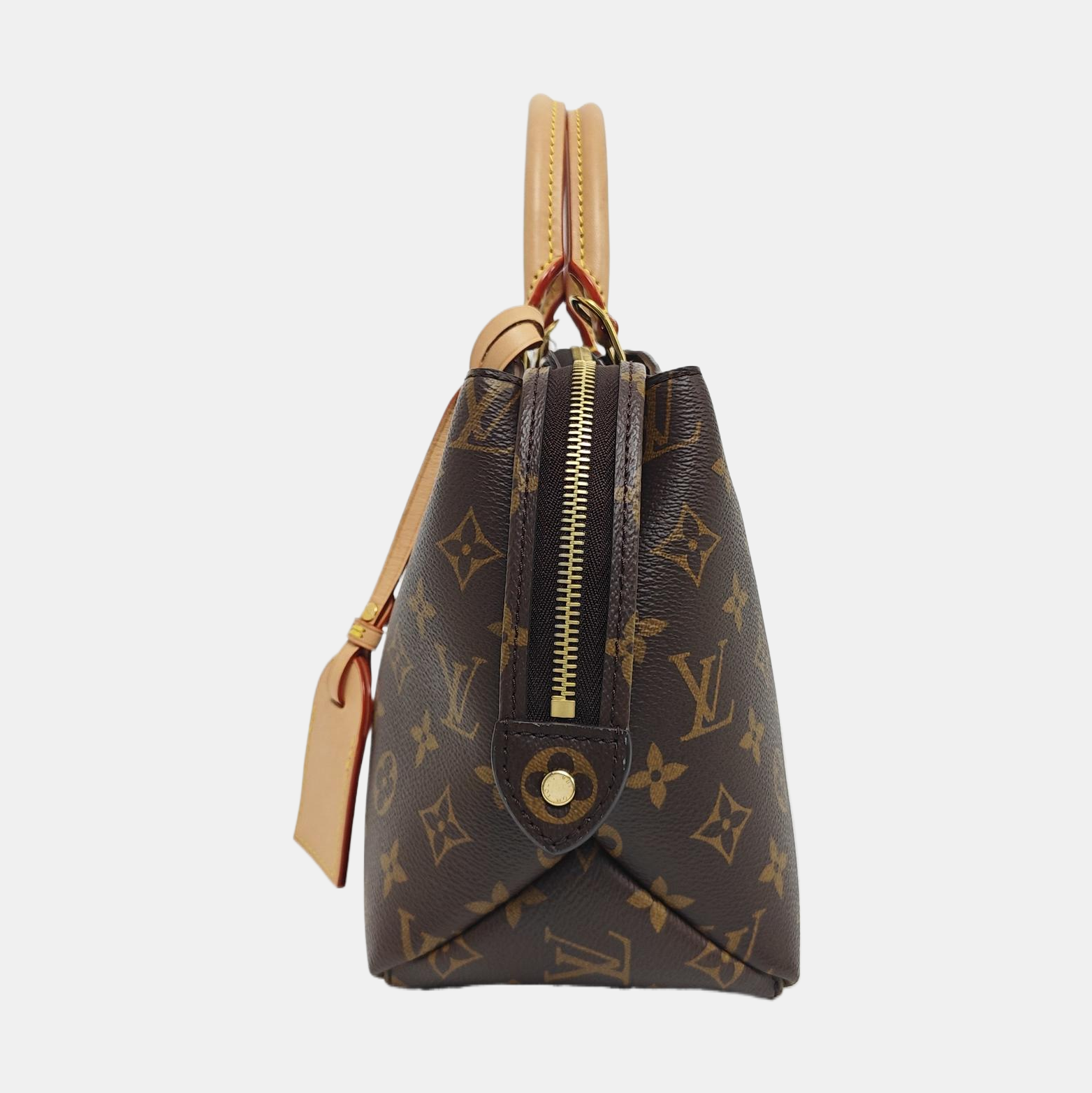 PALAIS PM Monogram Coated Canvas Brown