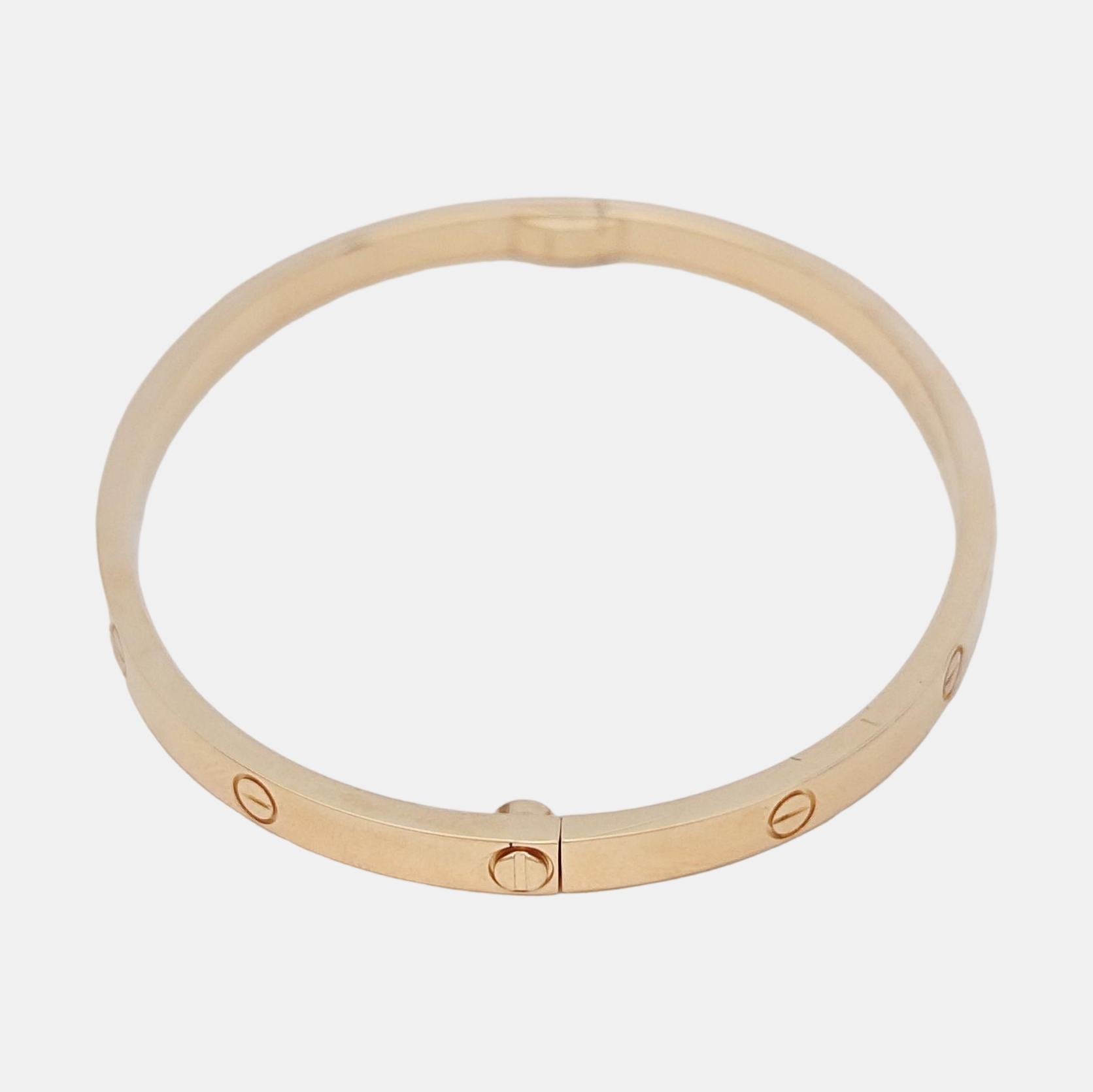 LOVE 18k Rose Gold Bangle