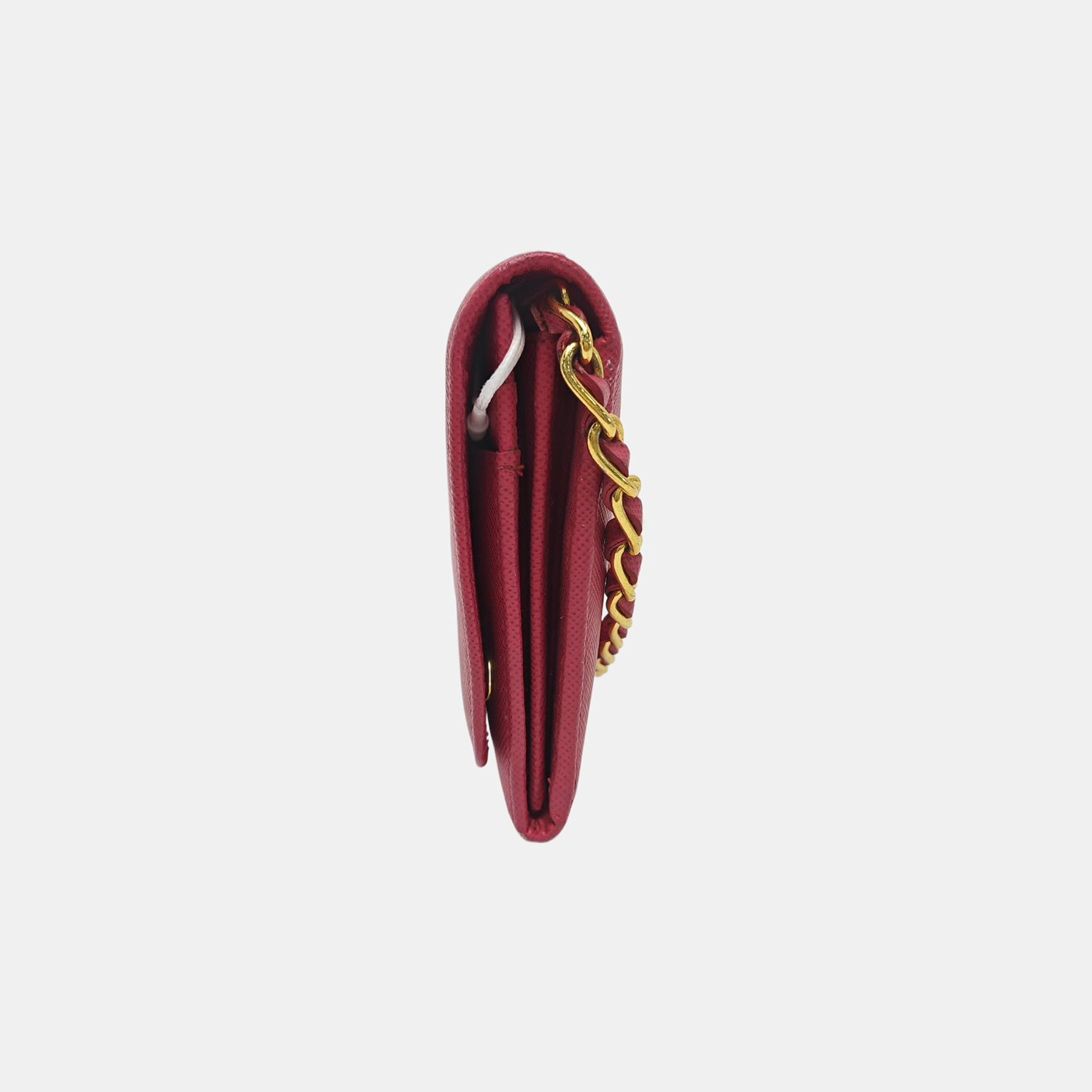 Calfskin Shoulder Bag Red