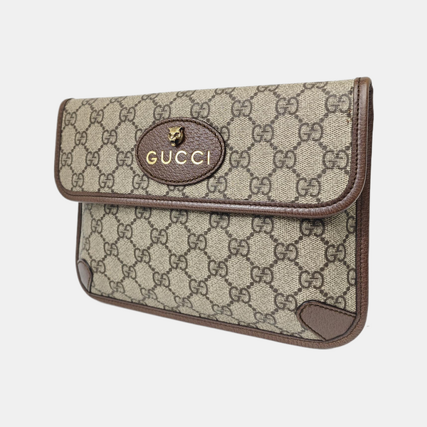 Neo Vintage Monogram Coated Canvas Beige