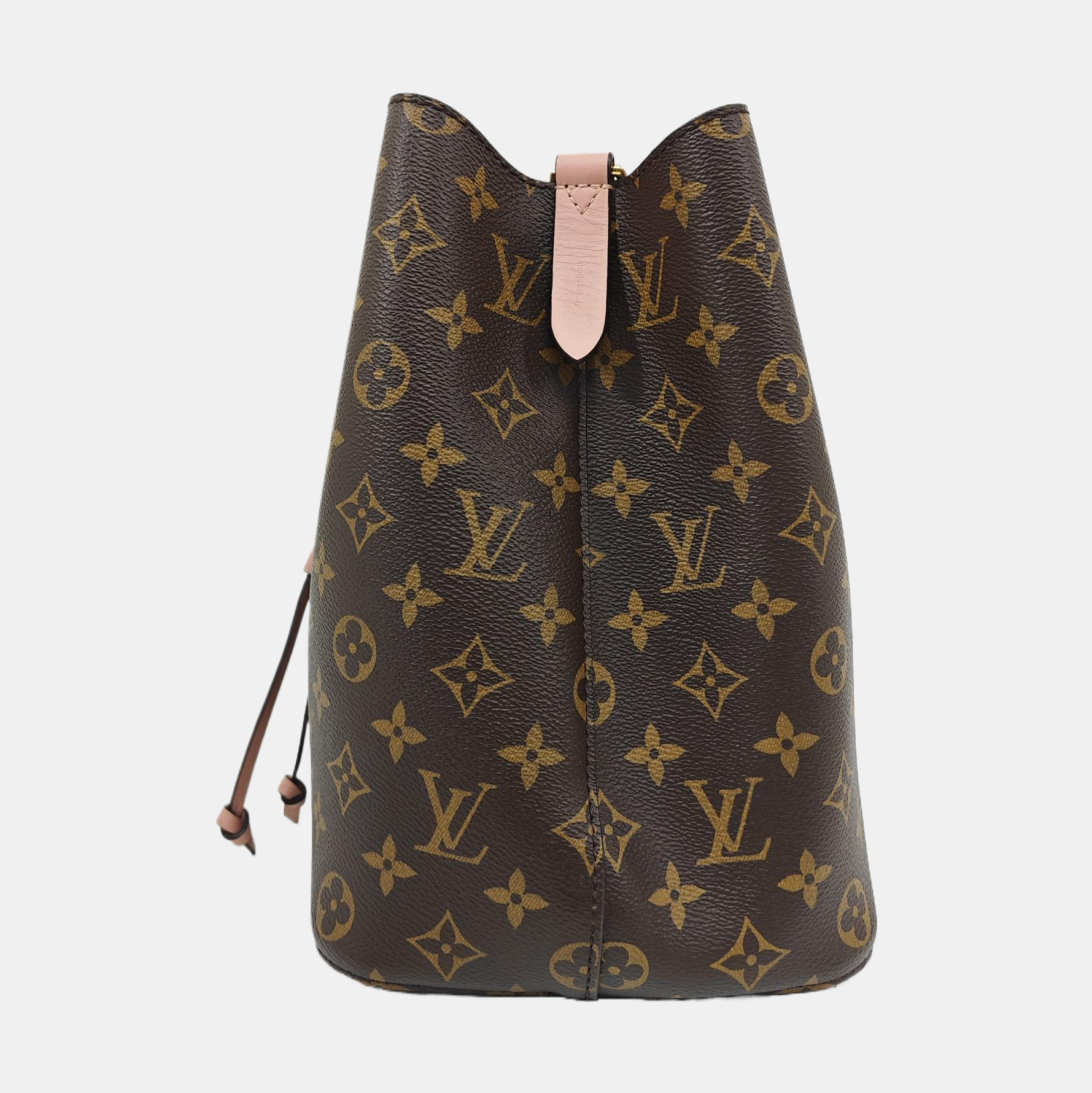 NÉONOÉ MM Monogram Coated Canvas Brown
