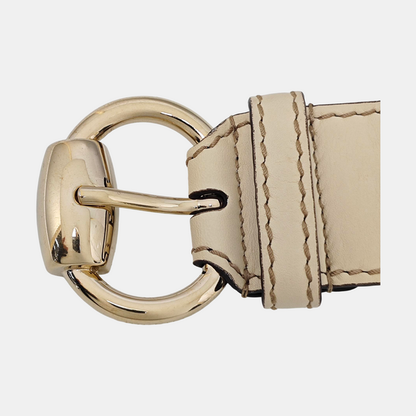 Fabric Belt Beige