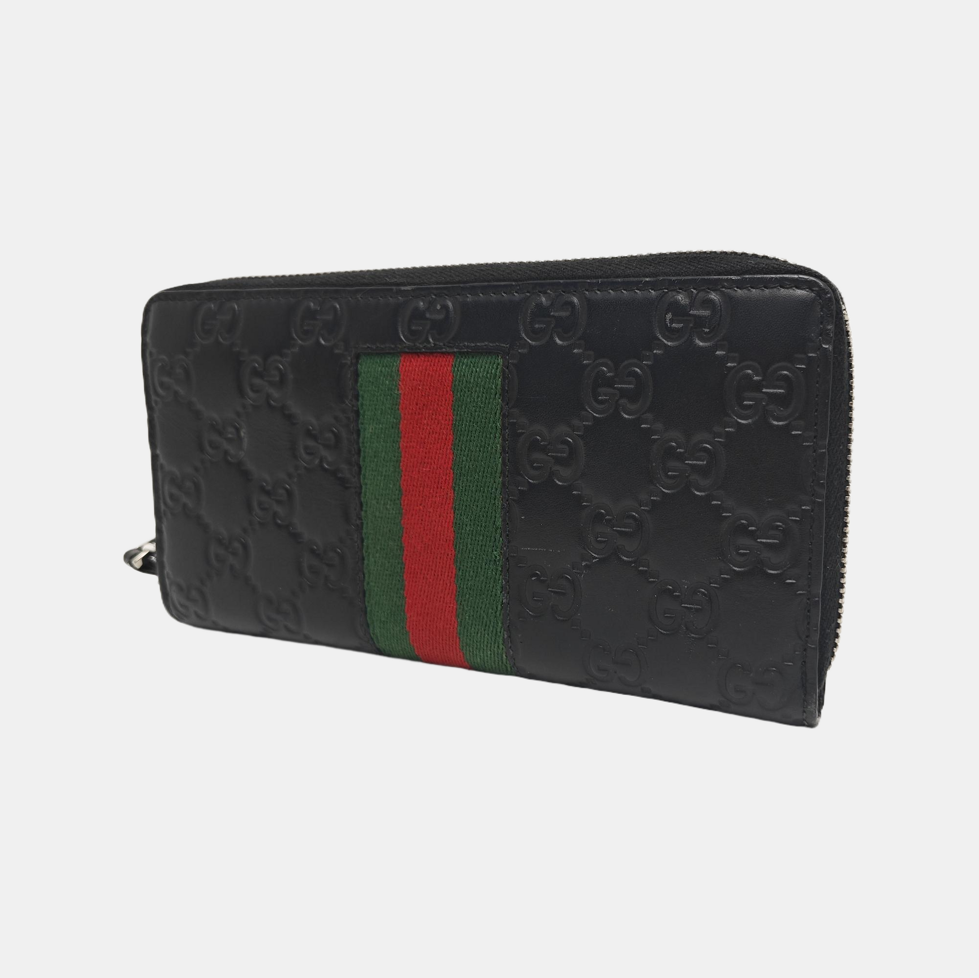 Monogram Calfskin Wallet Black