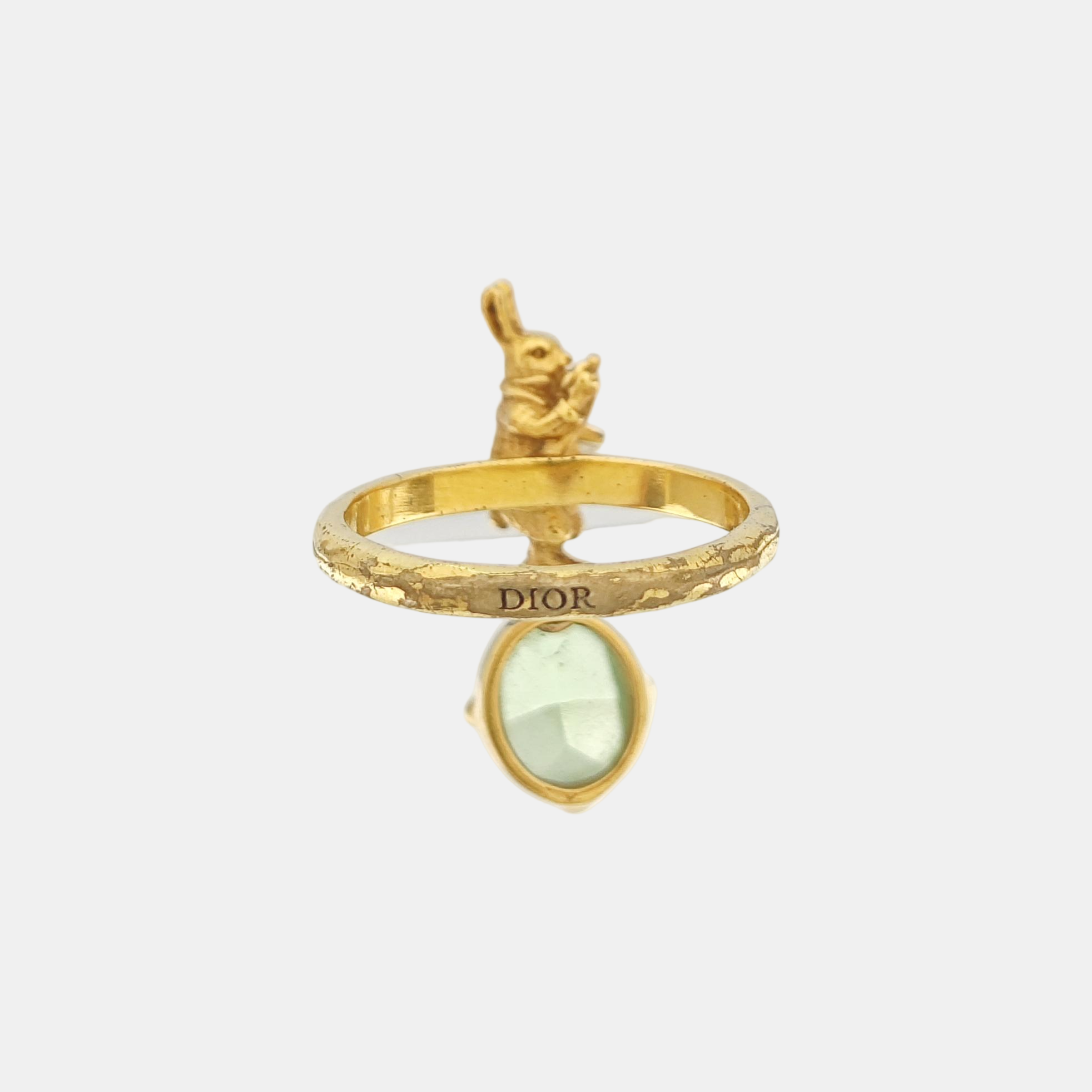 Metal Gold Ring EU 51