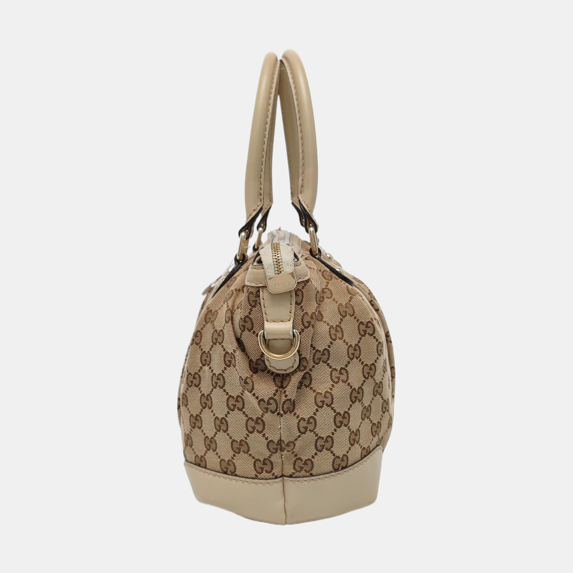 Sukey Monogram Canvas Beige