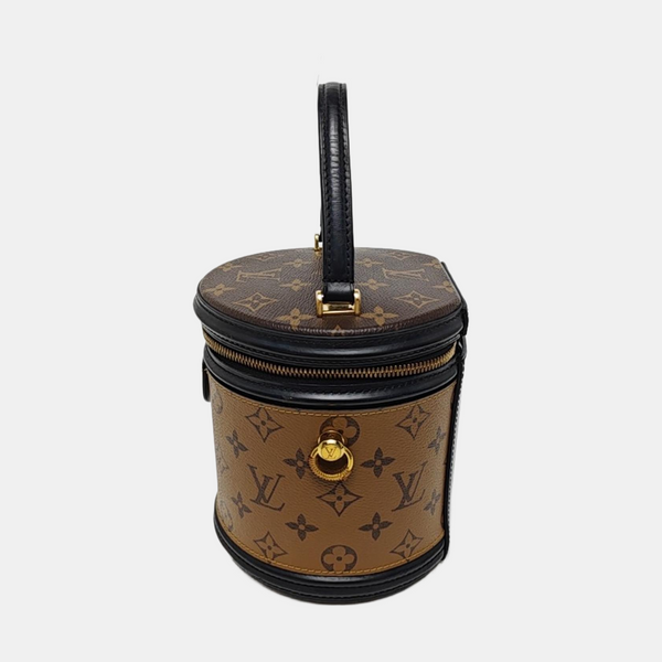 CANNES PM Monogram Coated Canvas Brown