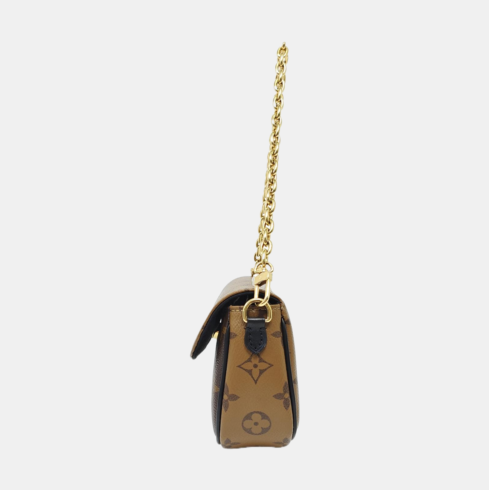 IVY Monogram Coated Canvas Brown