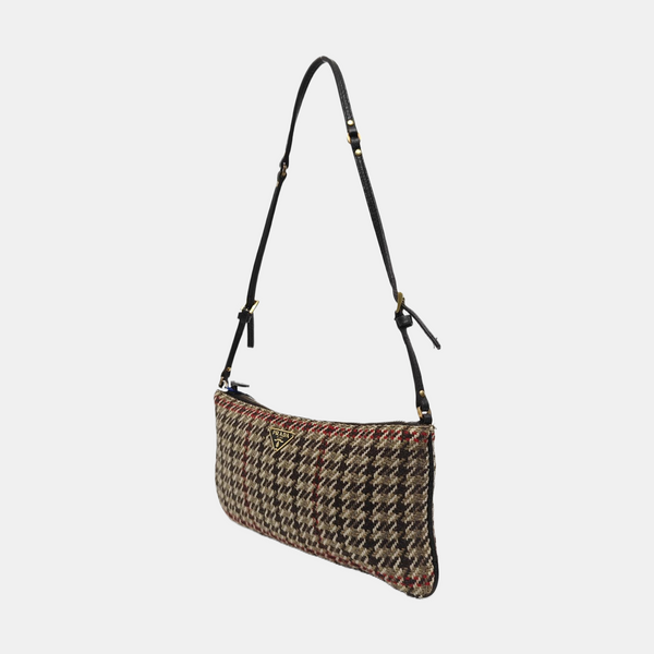 Fabric Top Handle Bag Multicolor