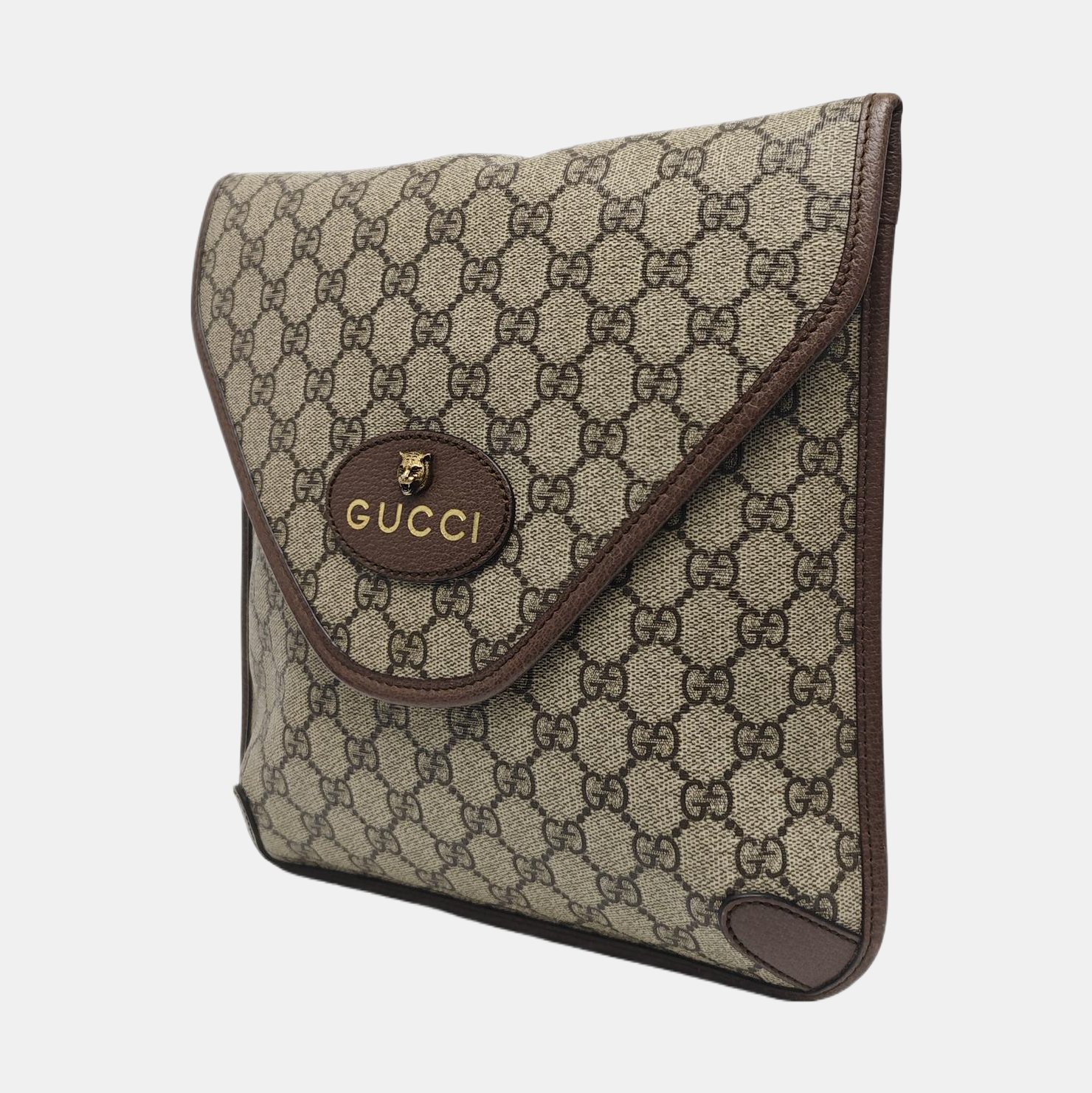 Neo Vintage Monogram Coated Canvas Brown