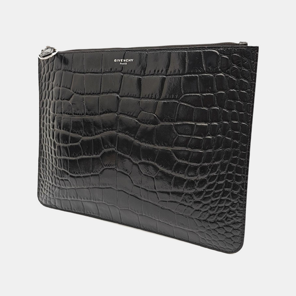 Calfskin Clutch Black