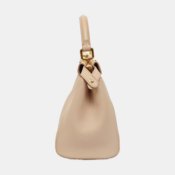Peekaboo Mini Lambskin Beige