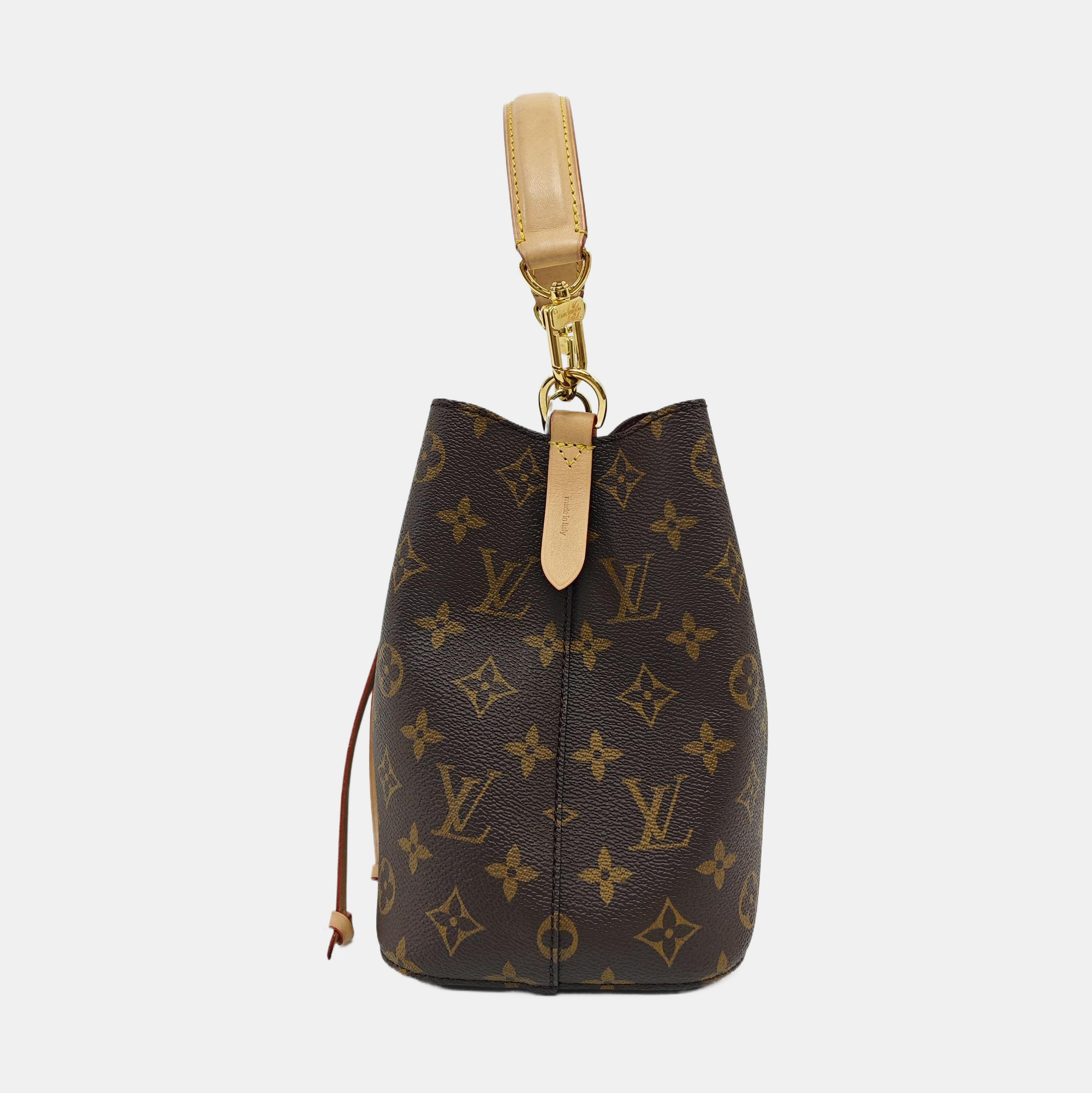 NÉONOÉ BB Monogram Coated Canvas Brown