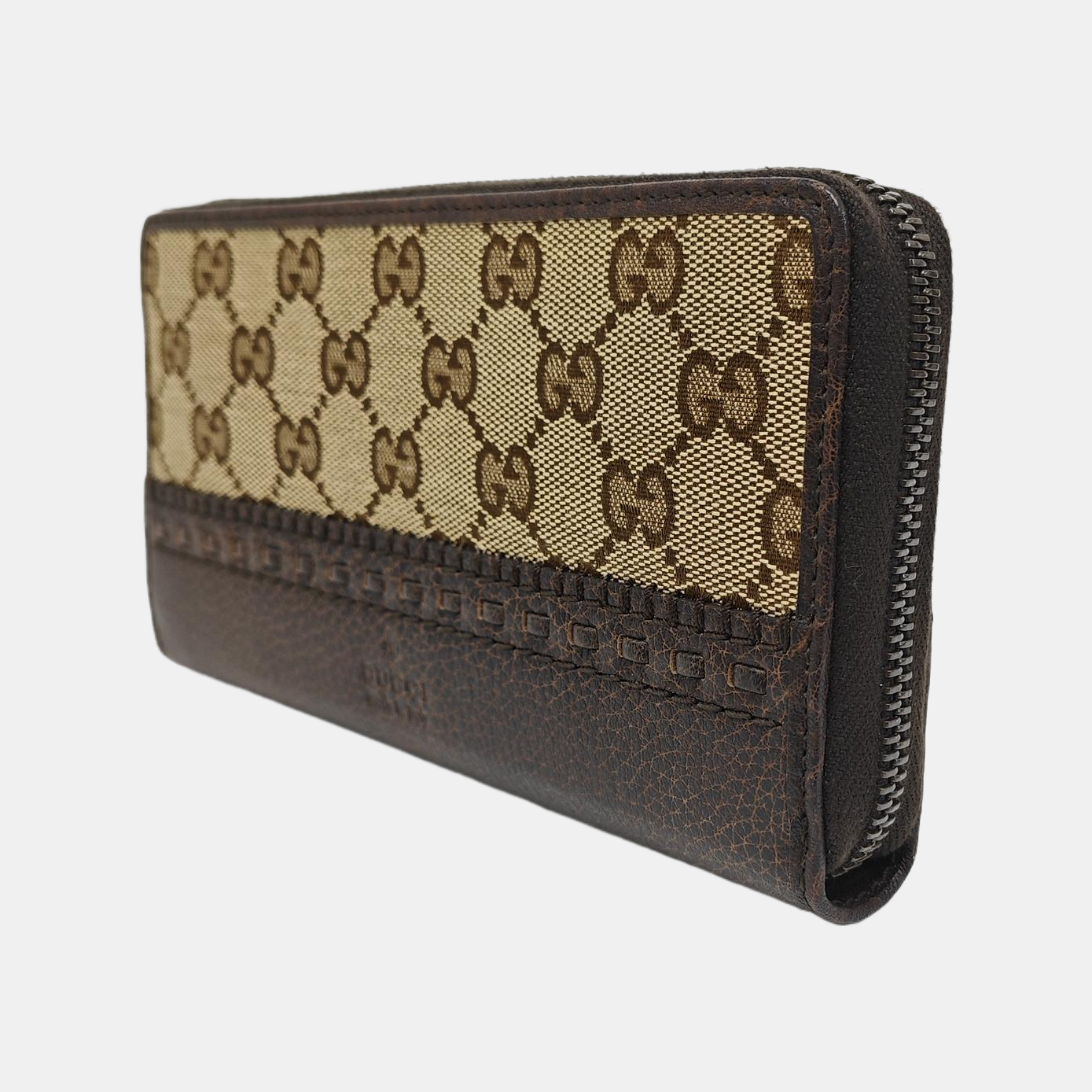 Monogram Canvas Wallet Brown