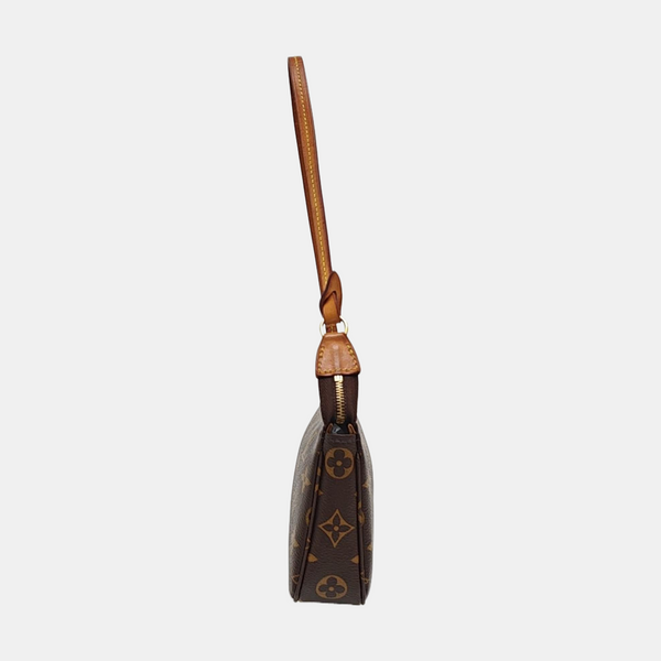 ACCESSOIRES Monogram Coated Canvas Brown