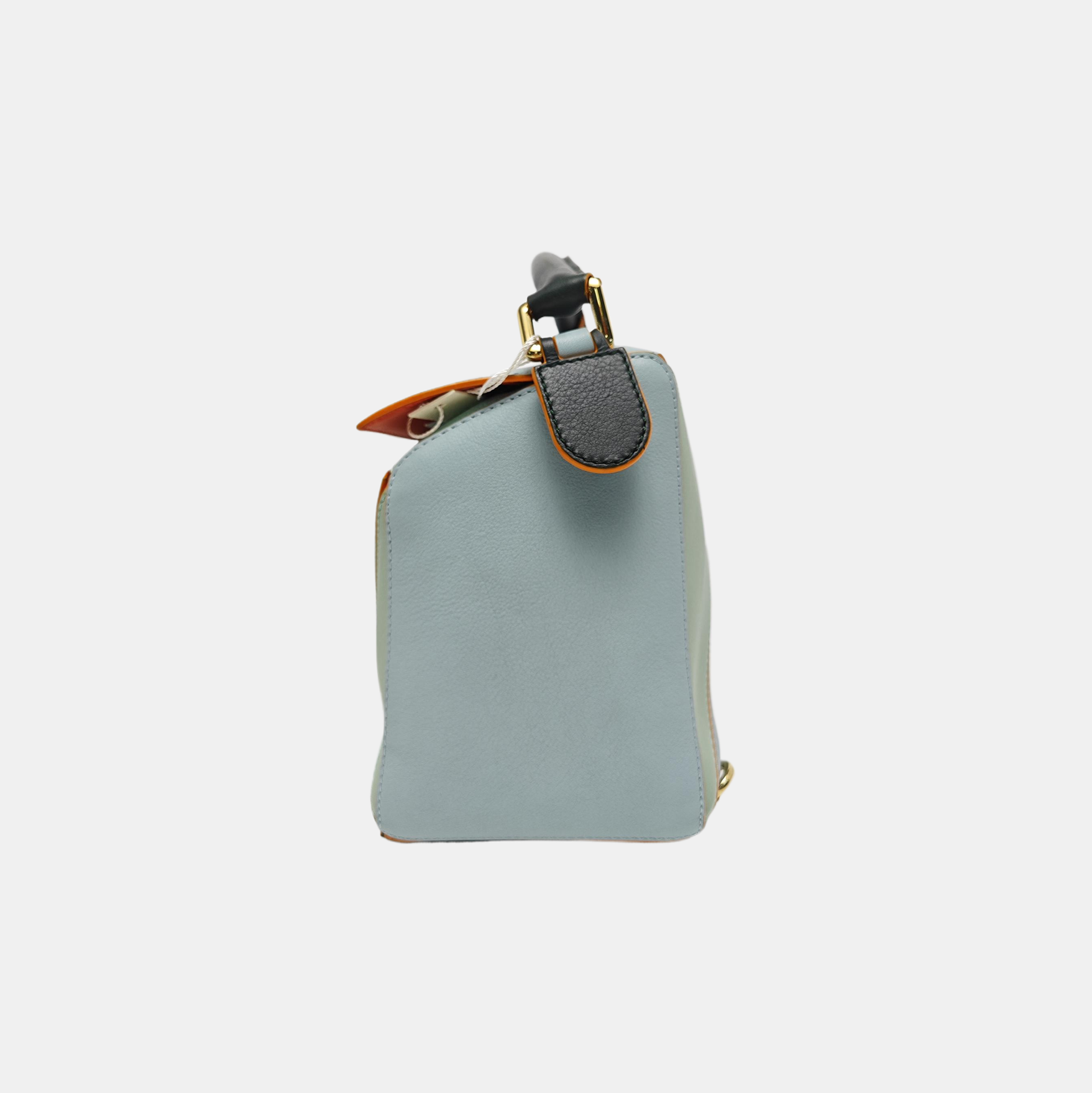 Puzzle Medium Calfskin Blue