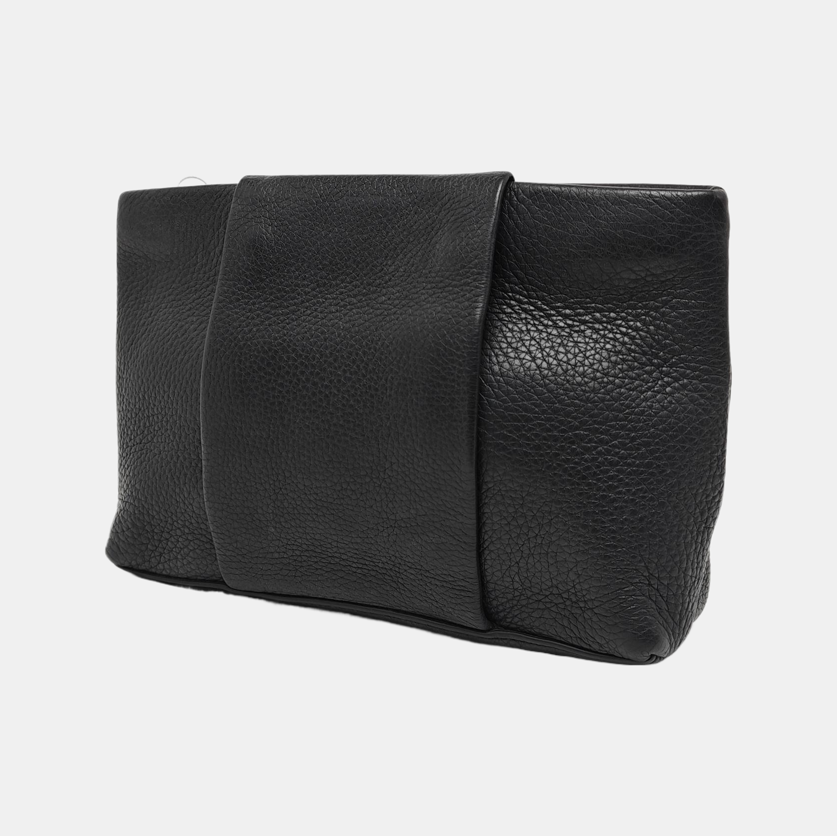 Calfskin Clutch Black