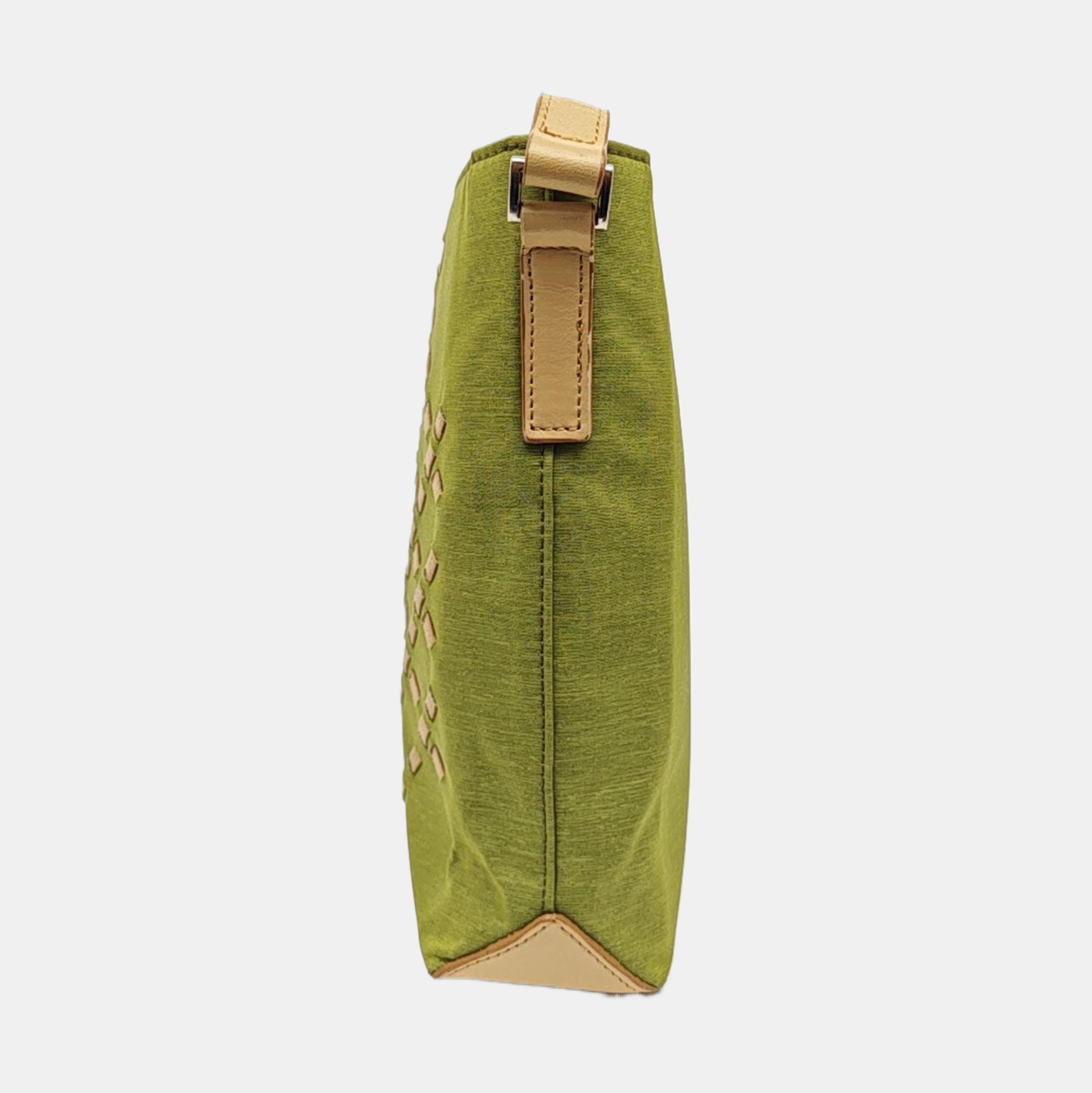 Fabric Shoulder Bag Green