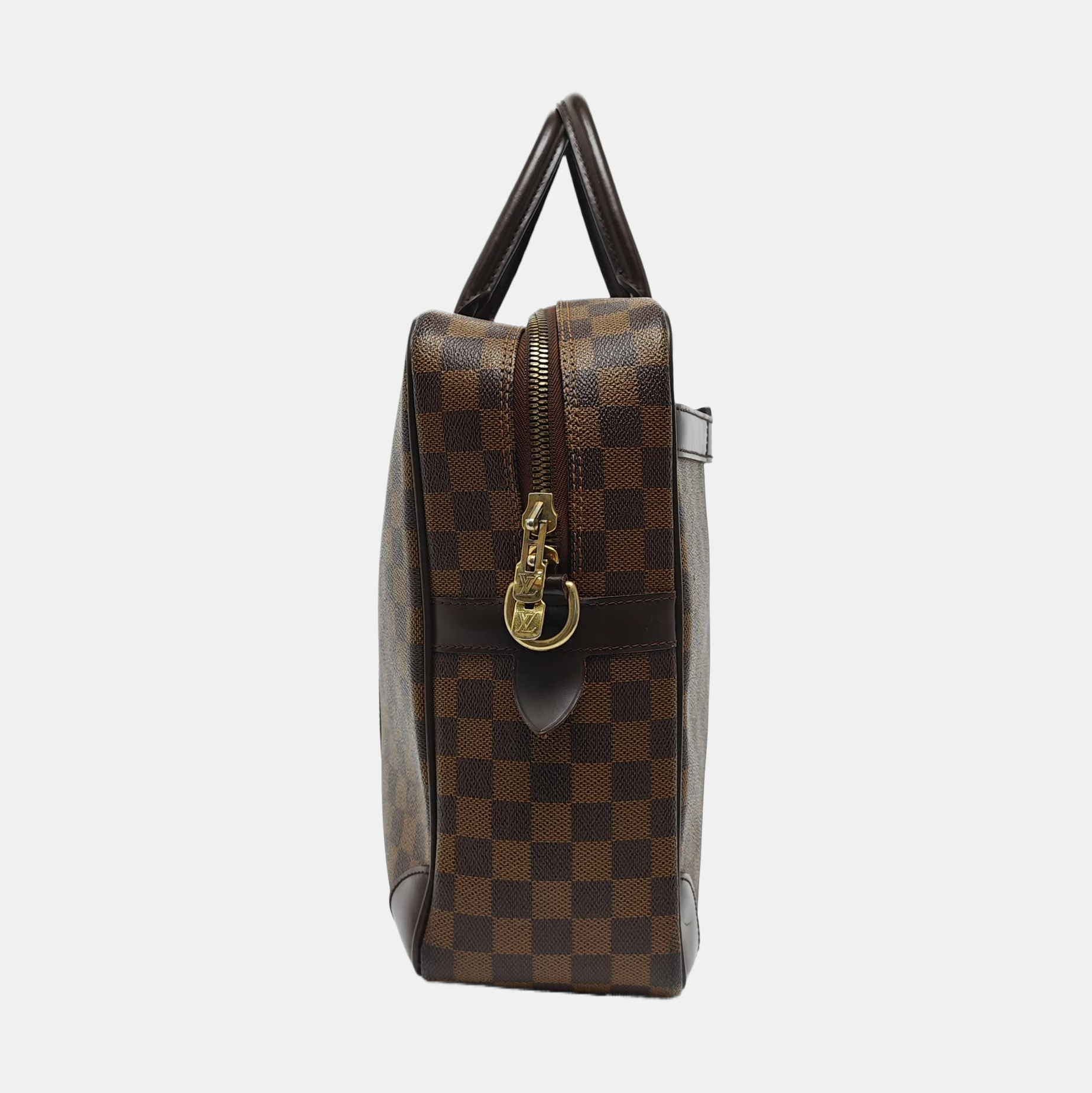 PORTE-DOCUMENTS GM Damier Ebene Coated Canvas Brown