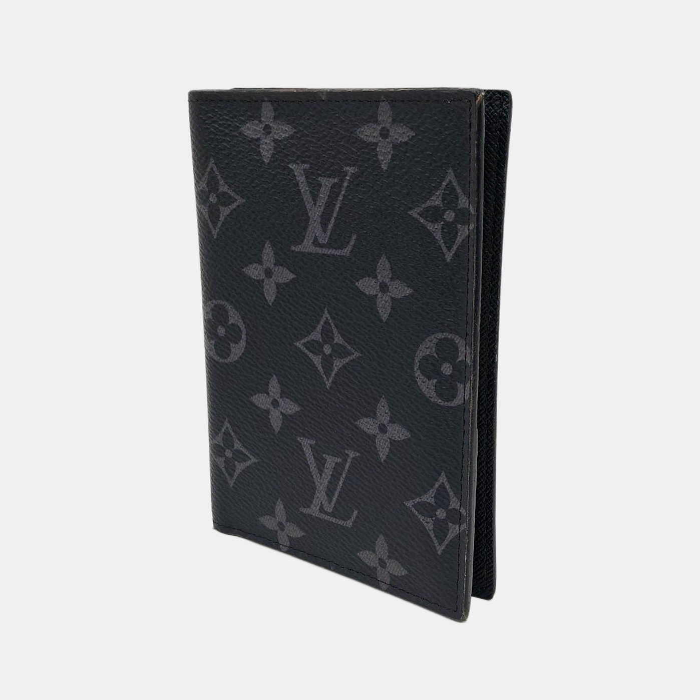 Monogram Coated Canvas Wallet Gray
