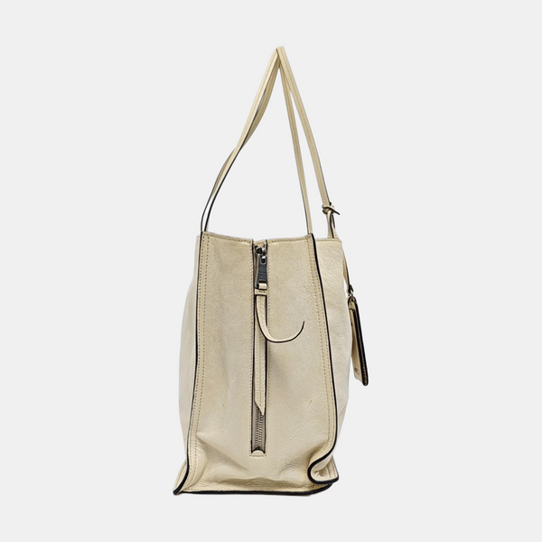 Etiquette Calfskin White