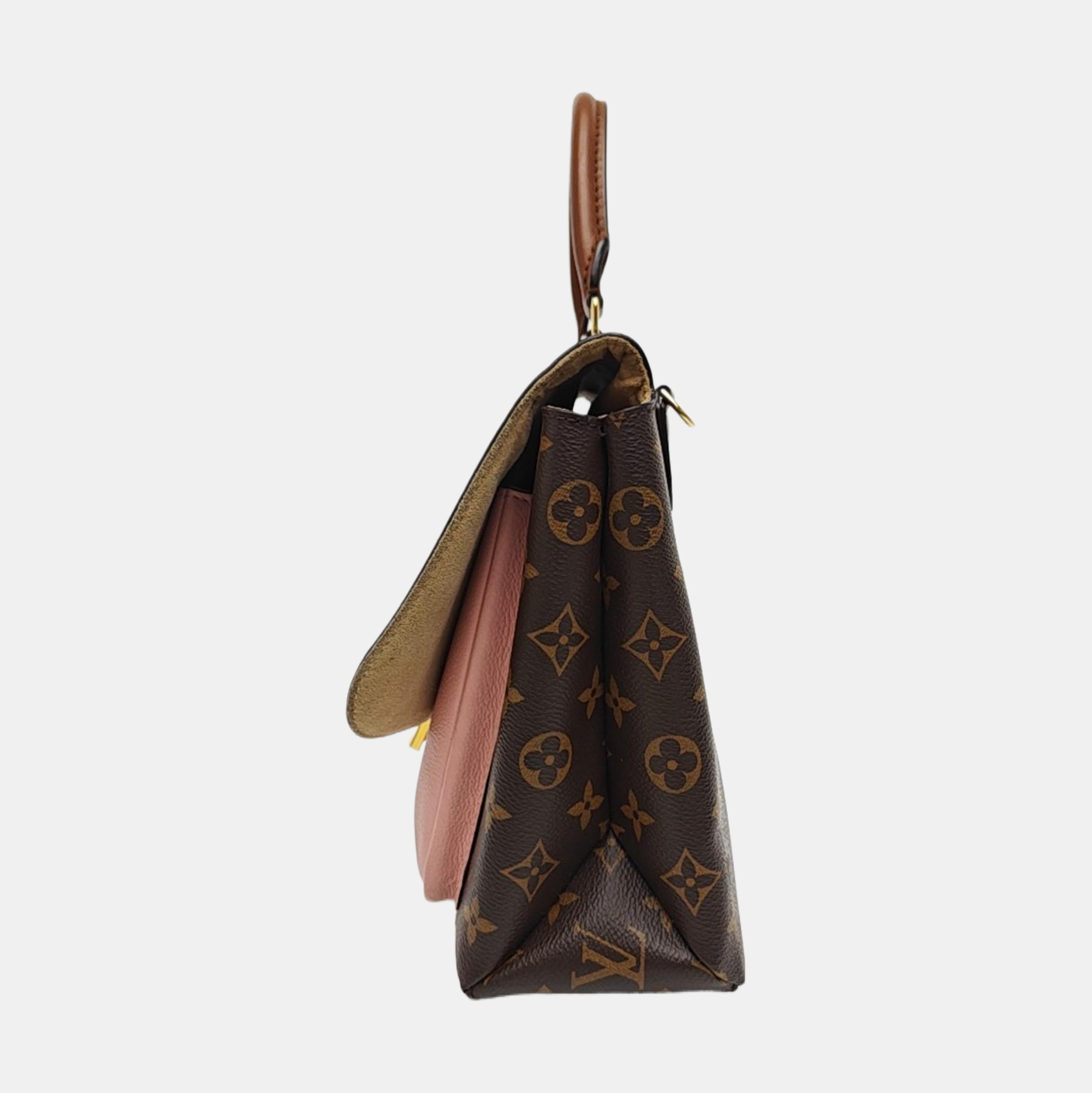 MARIGNAN Monogram Coated Canvas Brown