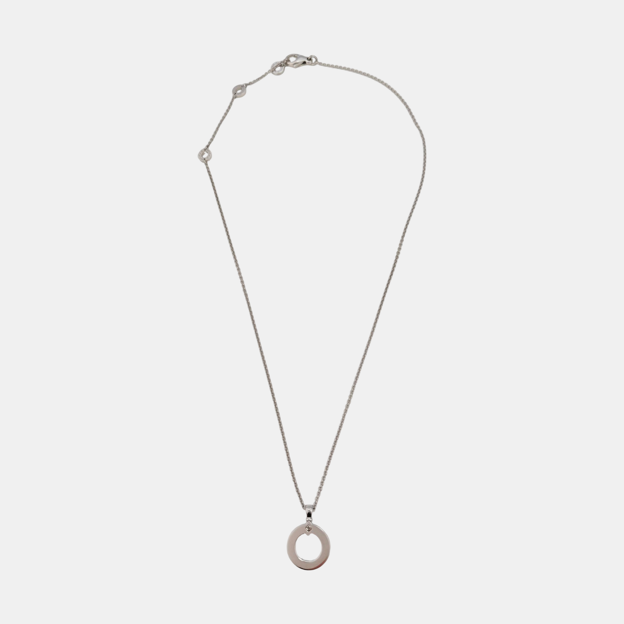 BVLGARI BVLGARI 18k White Gold Silver Necklace