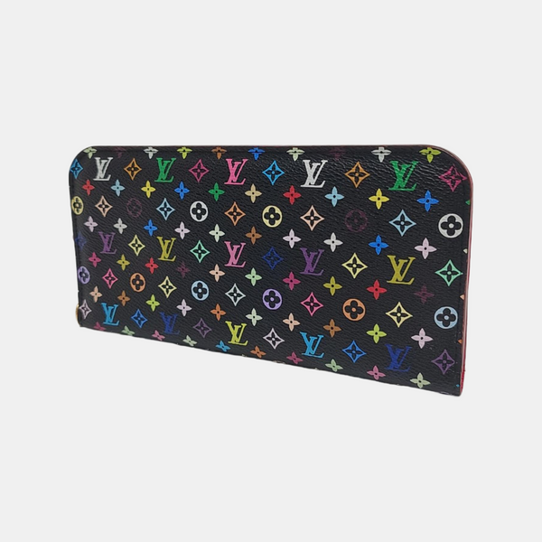 LV × TM INSOLITE Monogram Coated Canvas Black Wallet