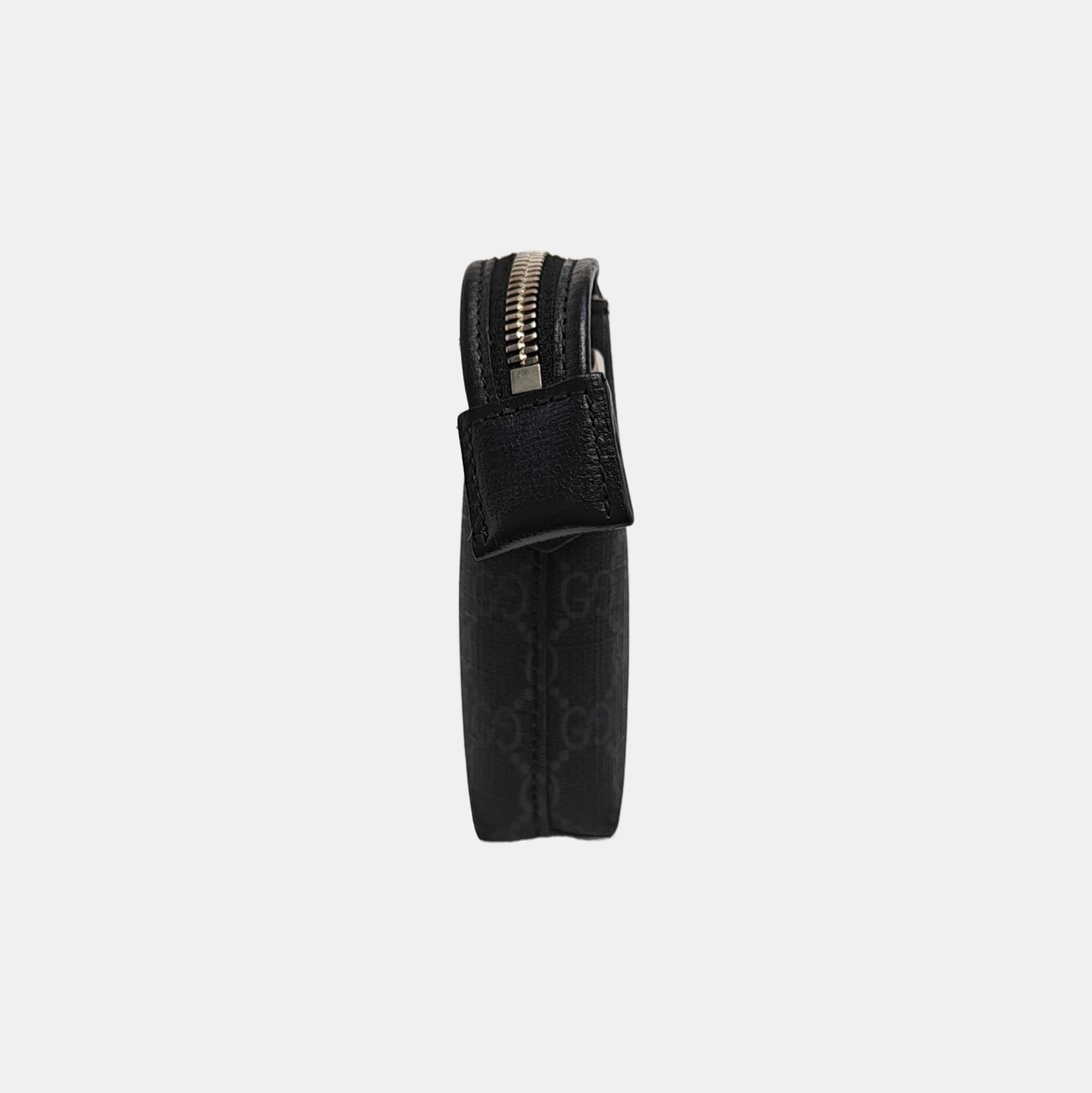 GG Supreme Monogram Coated Canvas Black