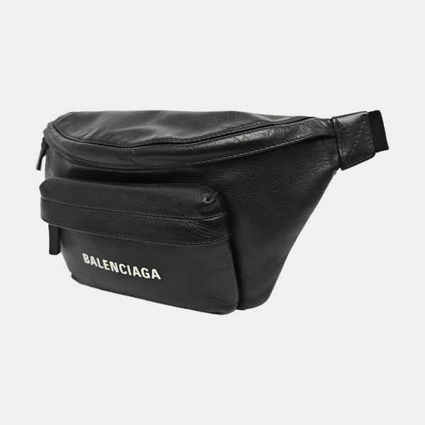 Calfskin Belt Bag Black